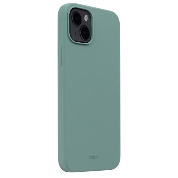 holdit iPhone 15 Plus Cover Silikone Moss Green