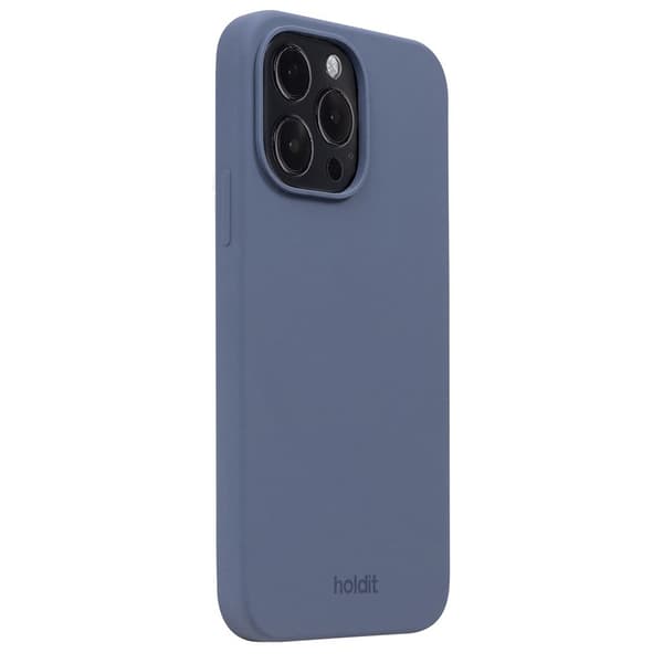 holdit iPhone 15 Pro Max Kuori Silikoni Pacific Blue