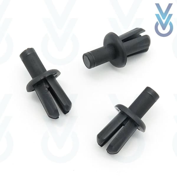 10x Exterior A-Pillar Clip for some Land Rover Discovery, Range Rover Evoque