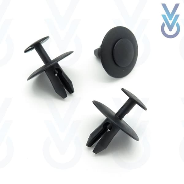 10x Underbody Shields & Insulation Panel Fastener Clips for Vauxhall Grandland X