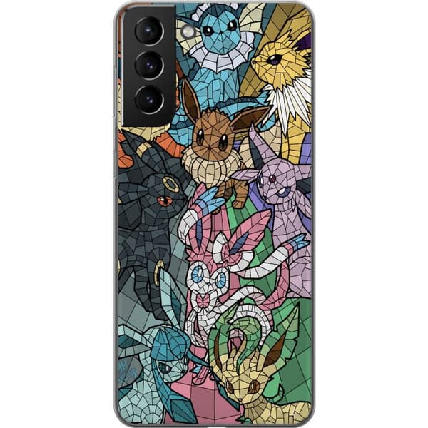 Samsung Galaxy S21+ 5G Gjennomsiktig deksel Pokemon