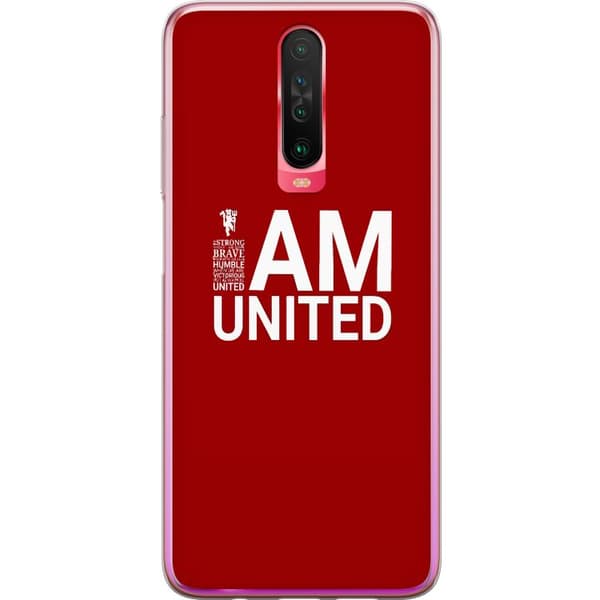 Xiaomi Redmi K30 Genomskinligt Skal Manchester United