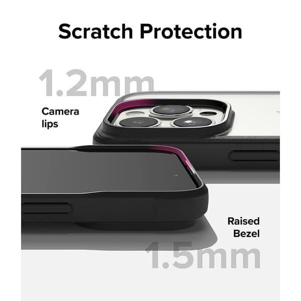 Ringke iPhone 15 Pro Max Kuori Fusion Bold Musta