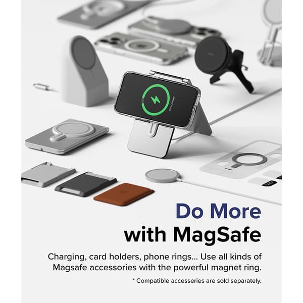 Ringke iPhone 15 Pro Max Skal Fusion Magnetic Matte Clear