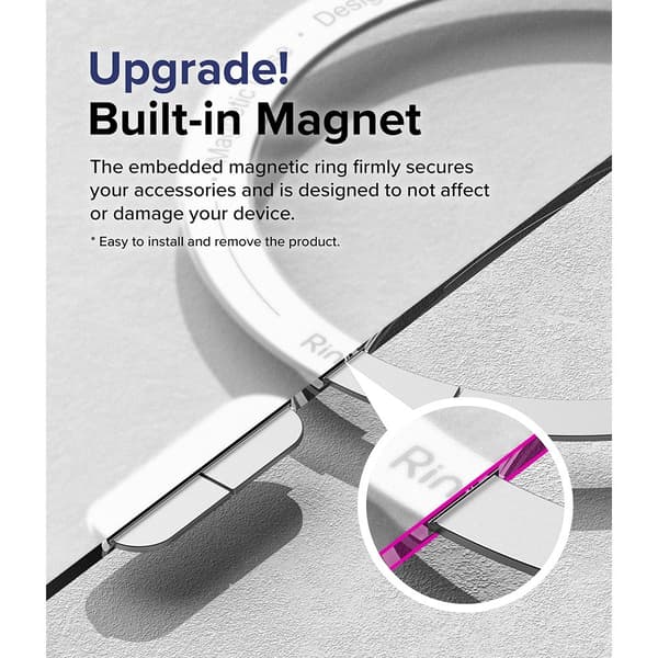 Ringke iPhone 15 Pro Max Skal Fusion Magnetic Matte Clear