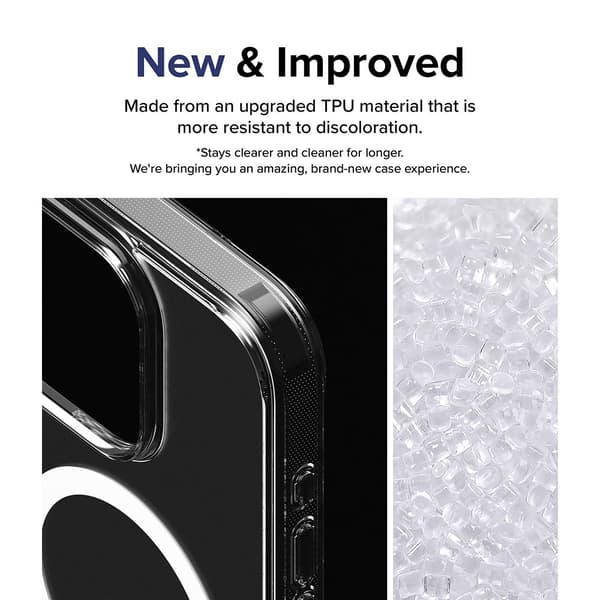 Ringke iPhone 15 Pro Max Skal Fusion Magnetic Matte Clear