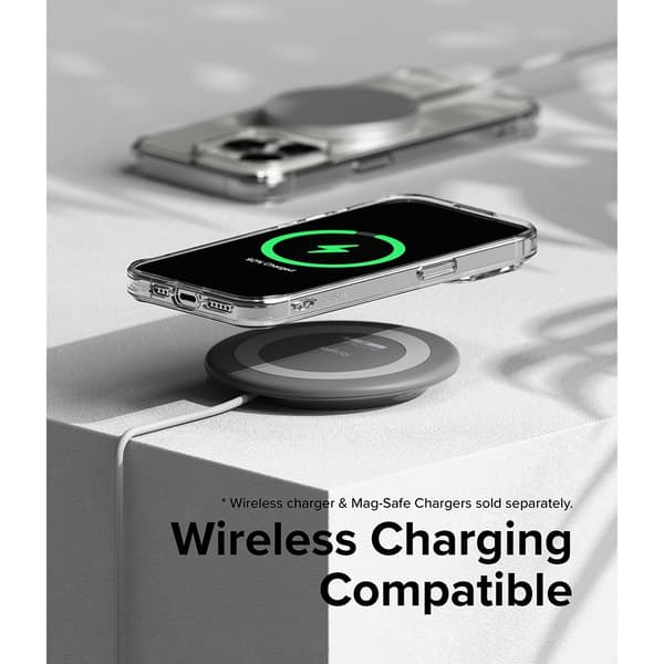 Ringke iPhone 15 Pro Max Skal Fusion Magnetic Matte Clear