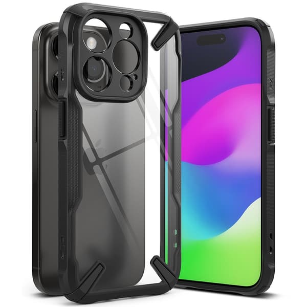 Ringke iPhone 15 Pro Max Kuori Fusion X Musta