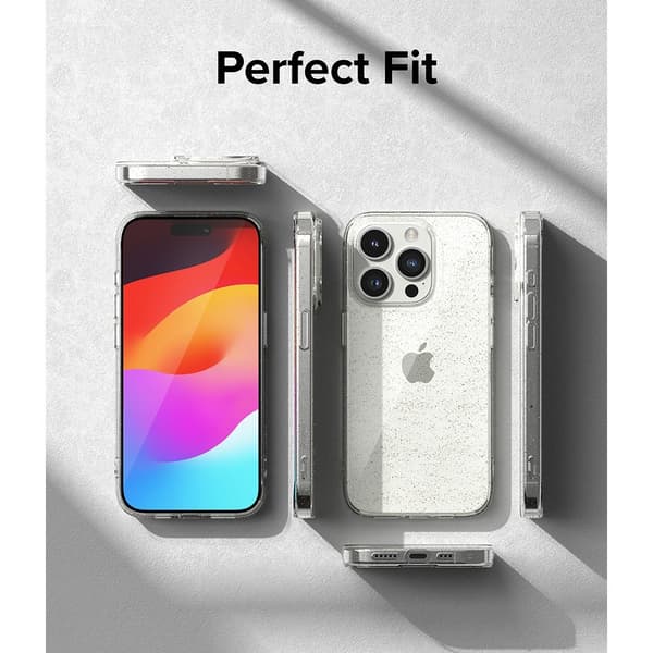 Ringke iPhone 15 Pro Max Kuori Air Glitter Clear