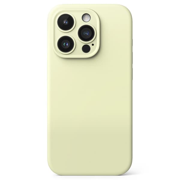 Ringke iPhone 15 Pro Max Kuori Silicone Magnetic Sunny Lime