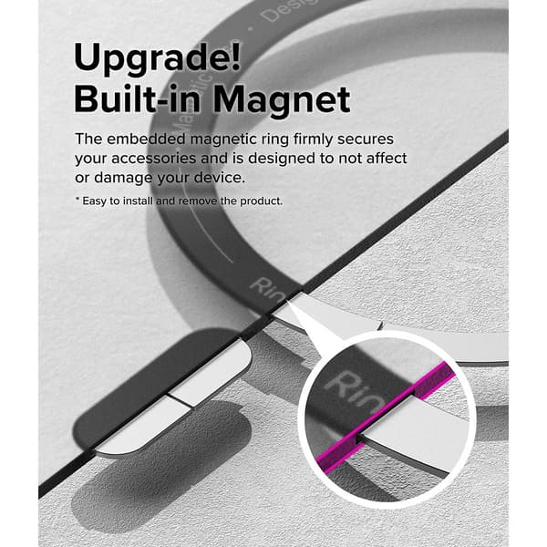 Ringke iPhone 15 Pro Max Cover Fusion X Magnetic Matte Black