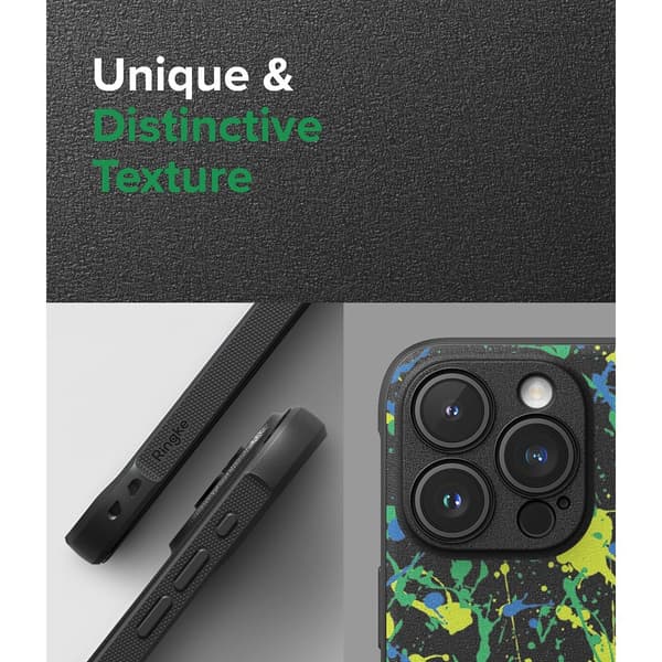 Ringke iPhone 15 Pro Max Deksel Onyx Design Action Painting