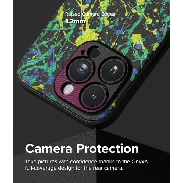 Ringke iPhone 15 Pro Max Deksel Onyx Design Action Painting