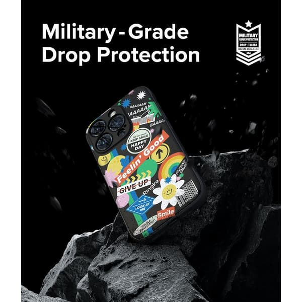 Ringke iPhone 15 Pro Max Kuori Onyx Design Sticker