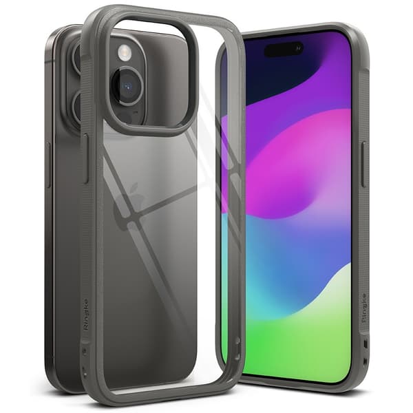 Ringke iPhone 15 Pro Max Skal Fusion Bold Grå