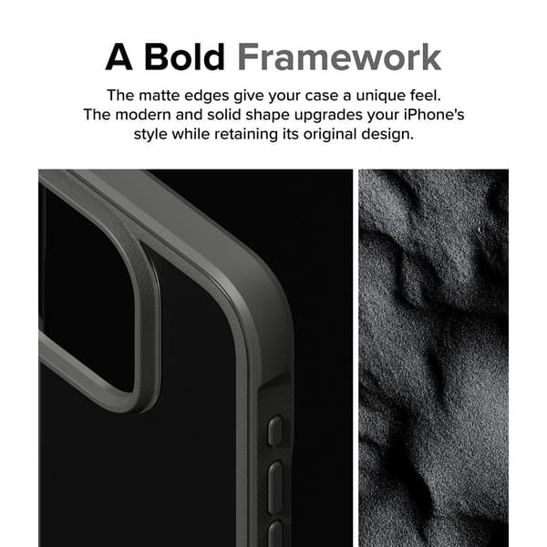 Ringke iPhone 15 Pro Max Skal Fusion Bold Grå