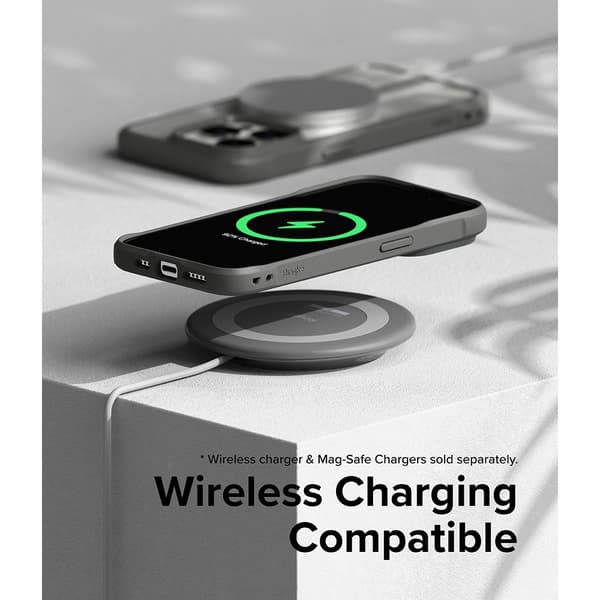 Ringke iPhone 15 Pro Max Skal Fusion Bold Grå