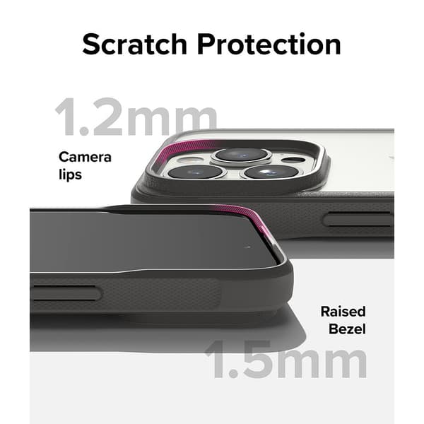 Ringke iPhone 15 Pro Max Skal Fusion Bold Grå