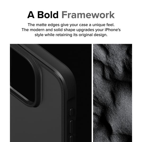 Ringke iPhone 15 Pro Max Cover Fusion Bold Matte Black