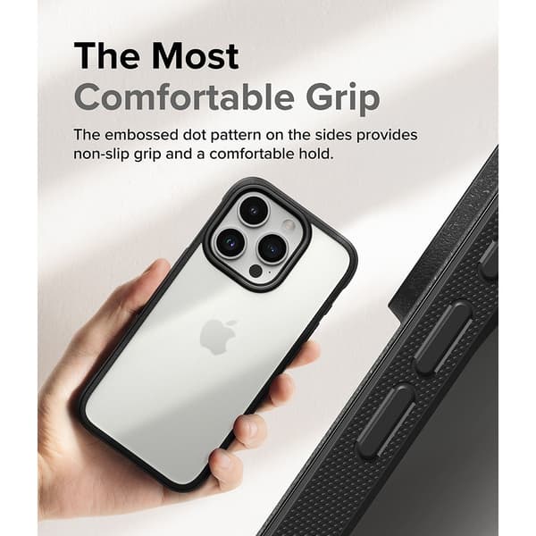 Ringke iPhone 15 Pro Max Cover Fusion Bold Matte Black
