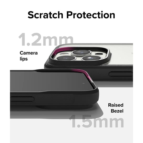 Ringke iPhone 15 Pro Max Cover Fusion Bold Matte Black