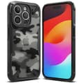 Miniatyrbillede 1 af 11: Ringke iPhone 15 Pro Cover Fusion X Design Camo Black