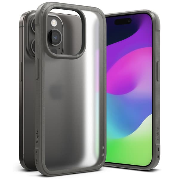 Ringke iPhone 15 Pro Kuori Fusion Bold Matte Gray