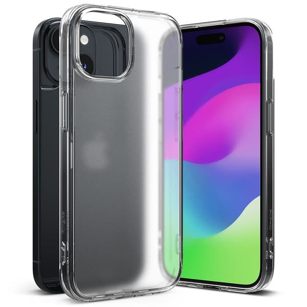 Ringke iPhone 15 Plus Kuori Fusion Matte Clear