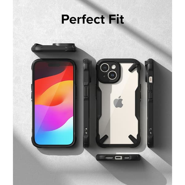 Ringke iPhone 15 Plus Skal Fusion X Svart