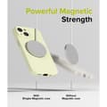 Pikkukuva 6 / 11: Ringke iPhone 15 Plus Kuori Silicone Magnetic Sunny Lime