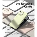 Pikkukuva 8 / 11: Ringke iPhone 15 Plus Kuori Silicone Magnetic Sunny Lime