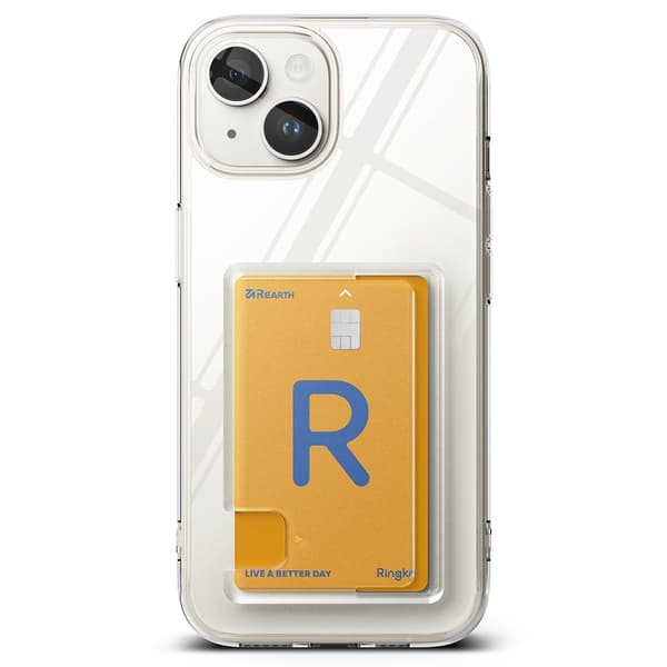 Ringke iPhone 15 Plus Kuori Fusion Card Clear