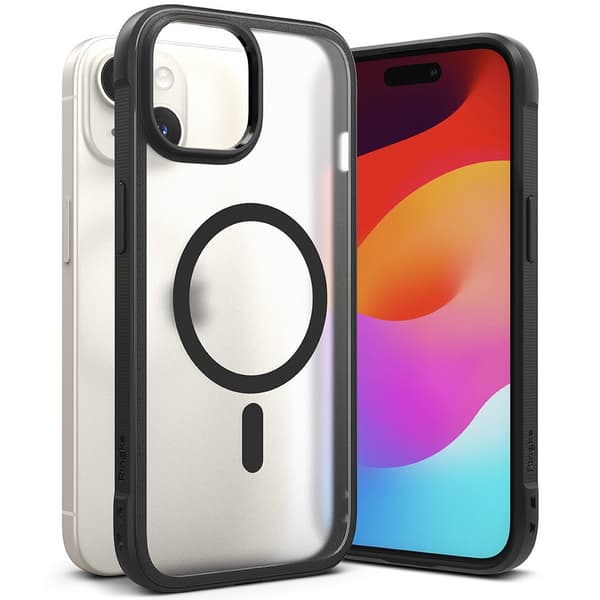 Ringke iPhone 15 Plus Cover Fusion Bold Magnetic Matte Black