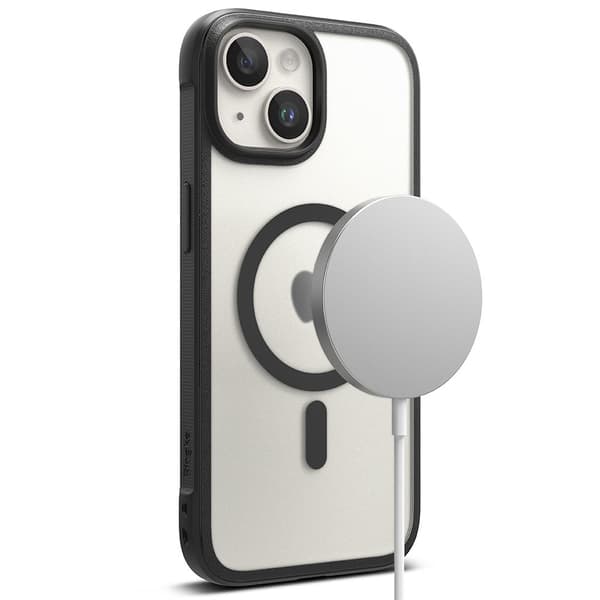 Ringke iPhone 15 Plus Cover Fusion Bold Magnetic Matte Black