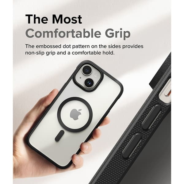 Ringke iPhone 15 Plus Cover Fusion Bold Magnetic Matte Black