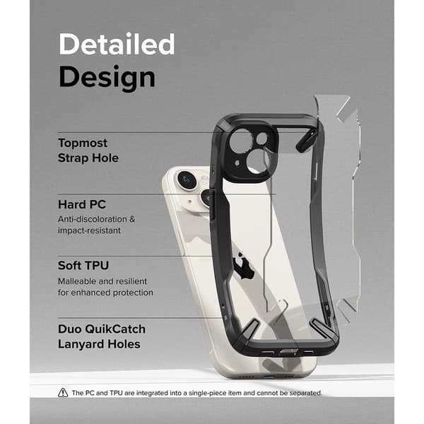 Ringke iPhone 15 Skal Fusion X Svart