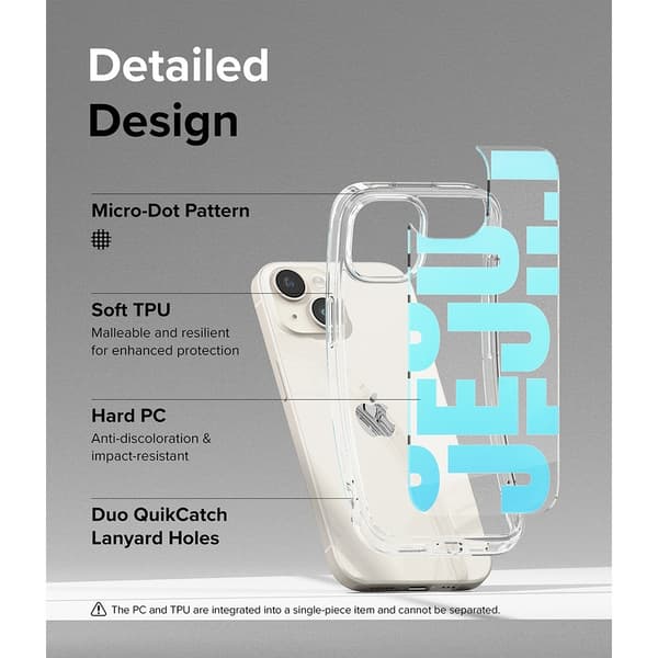 Ringke iPhone 15 Skal Fusion Design Jeju