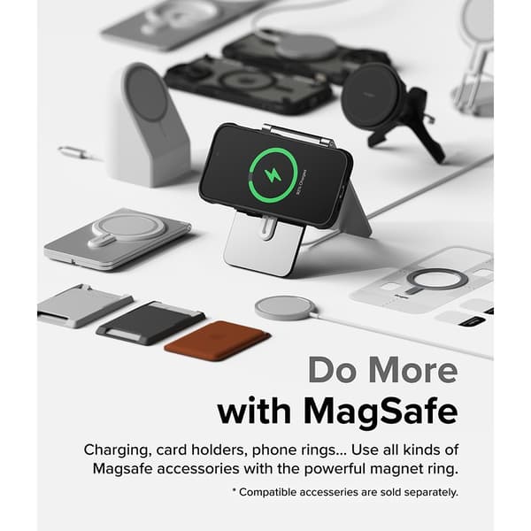 Ringke iPhone 15 Kuori Fusion X Magnetic Matte Black