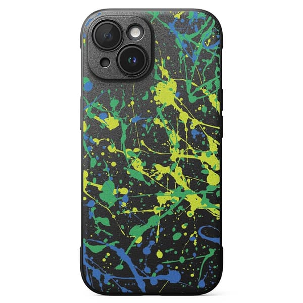 Ringke iPhone 15 Cover Onyx Design Action Painting