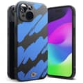 Pikkukuva 3 / 11: Ringke iPhone 15 Kuori Onyx Design Blue Brush