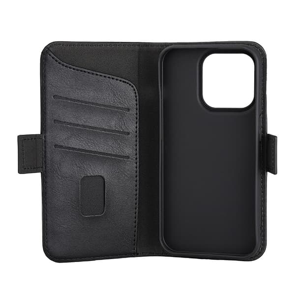 Matkapuhelinkotelo 3 korttipaikkaa Magseries Black - iPhone 15 Pro