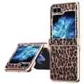 Pikkukuva 1 / 3: Leopard Case Samsung Galaxy Z Flip 5 - Rose Gold