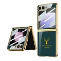 Miniatyrbild 1 av 5: Elk Glass Case Samsung Galaxy Z Flip 5 - Petrol