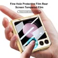 Pikkukuva 4 / 5: Elk Glass Case Samsung Galaxy Z Flip 5 - Beige