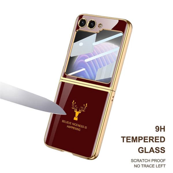 Elk Glass Case Samsung Galaxy Z Flip 5 - Vinrød