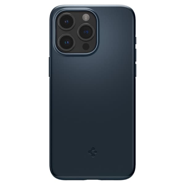 Spigen iPhone 15 Pro Max Kuori Thin Fit Metal Slate