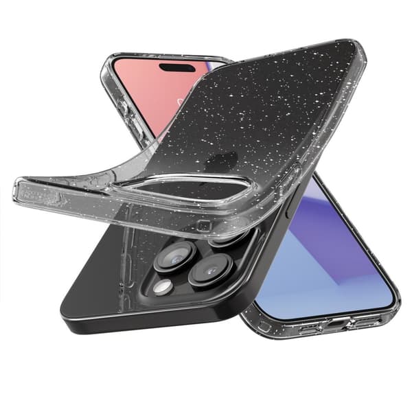 Spigen iPhone 15 Pro Max Kuori Liquid Crystal Glitter Crystal Quartz