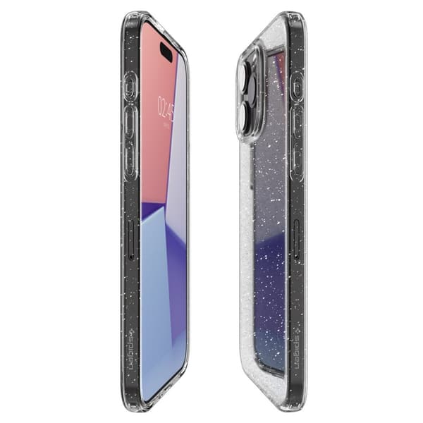 Spigen iPhone 15 Pro Max Kuori Liquid Crystal Glitter Crystal Quartz