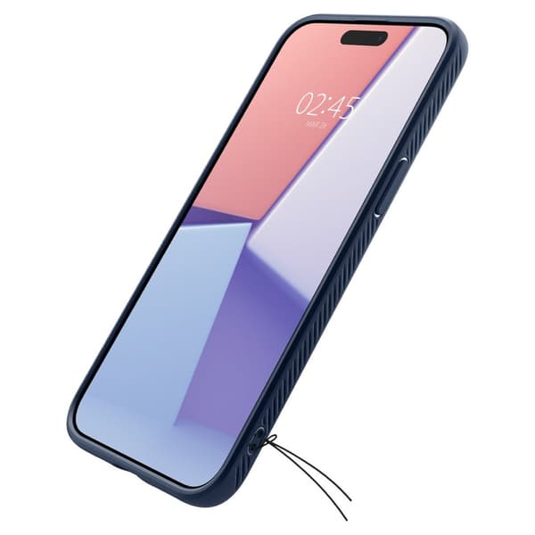 Spigen iPhone 15 Pro Max Kuori Liquid Air Navy Blue