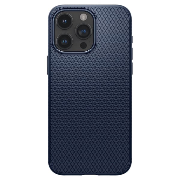 Spigen iPhone 15 Pro Max Kuori Liquid Air Navy Blue